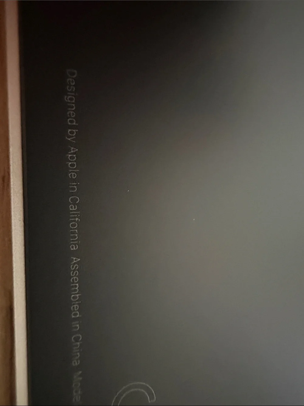 A2520 Apple Slim Black & Silver Wireless Keyboard with lightning Cable